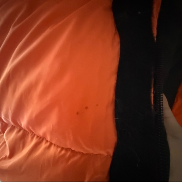 DSQUARED2 Men's Orange and Black Puffer Vest - Picture 11 of 15